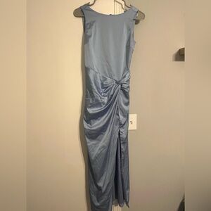 Abercrombie Blue Silk Dress